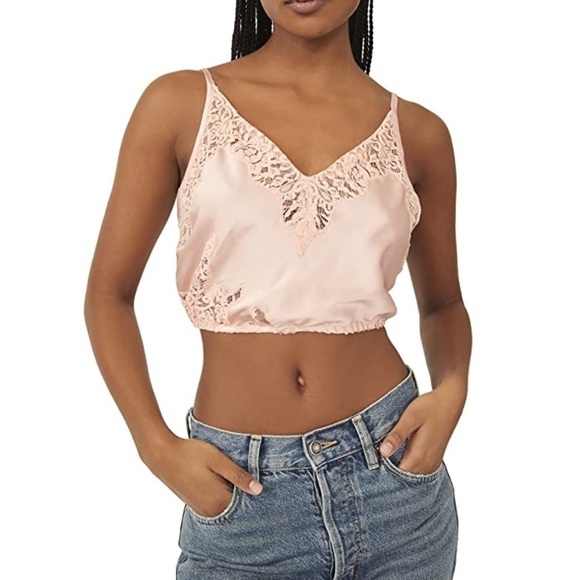 Free People Tops - Free People Night Out Blouson -Rose Blush